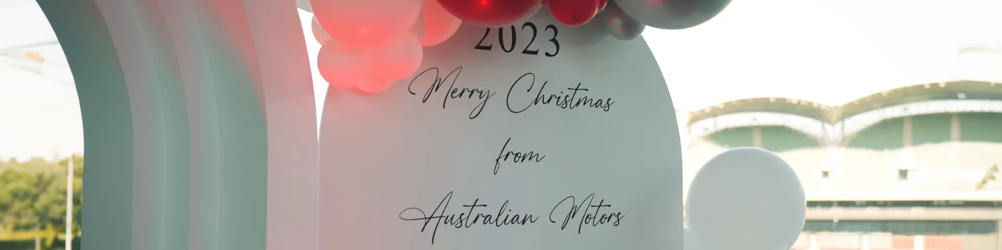 Australianotors Christmas Party Banner